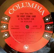 LP - The Kirby Stone Four - Laugh Along With The Kirby Stone Four At The Playboy Club In Person - Mono