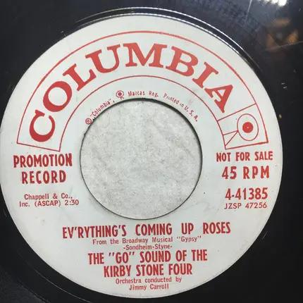 The Kirby Stone Four - Red Shoes / Ev'rything's Coming Up Roses