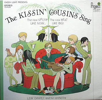 The Kissin' Cousins With Lew Davies And His Orchestra - The Kissin' Cousins Sing