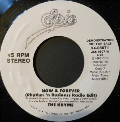 The Kryme - Now & Forever
