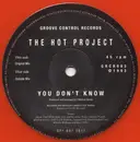 12inch Vinyl Single - The Hot Project - You Don't Know - Red vinyl