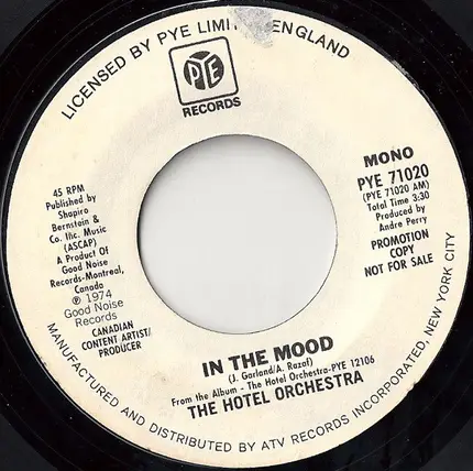 The Hotel Orchestra - In The Mood
