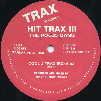 The House Gang - Hit Trax III