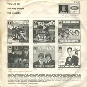 7inch Vinyl Single - The Hollies - Very Last Day
