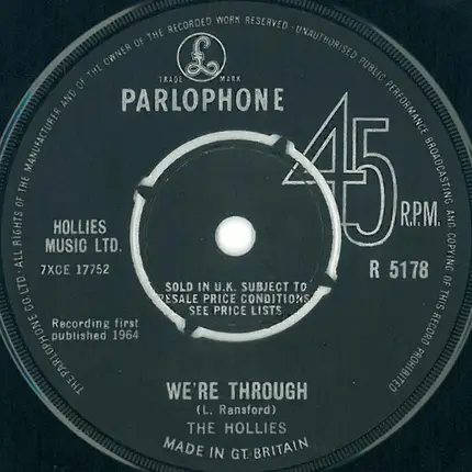 The Hollies - We're Through