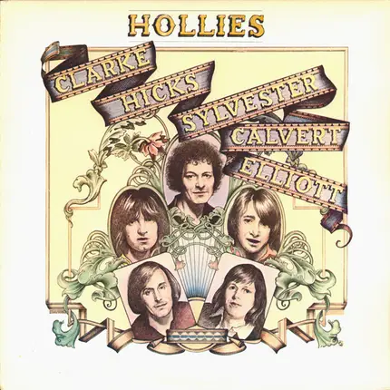 The Hollies - Clarke, Hicks, Sylvester, Calvert and Elliot