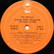 LP - The Hollies - Clarke, Hicks, Sylvester, Calvert, Elliott