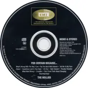 CD - The Hollies - For Certain Because... - Mono, Digipak
