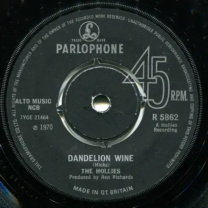 The Hollies - Gasoline Alley Bred