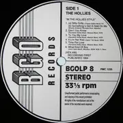 LP - The Hollies - In The Hollies Style