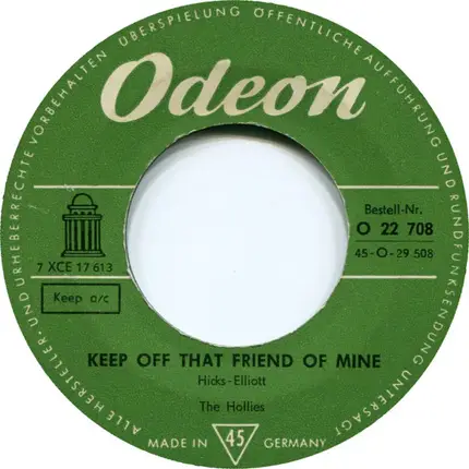 The Hollies - Just One Look