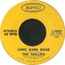 7inch Vinyl Single - The Hollies - Long Dark Road