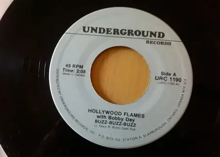 The Hollywood Flames With Bobby Day / Dale Ward - Buzz Buzz Buzz