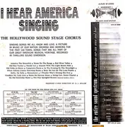 LP - The Hollywood Sound Stage Chorus - I Hear America Singing - Still sealed