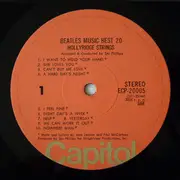 LP - The Hollyridge Strings - Beatles Music Best 20