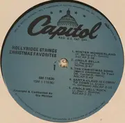 LP - The Hollyridge Strings - Christmas Favorites