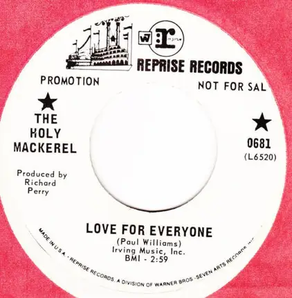 The Holy Mackerel - Love For Everyone