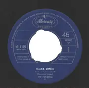 7inch Vinyl Single - The Hondells - Black Denim / The Rebel (Without A Cause) - Mono
