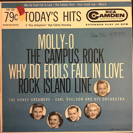 The Honey Dreamers - Why Do Fools Fall In Love / The Campus Rock / Rock Island Line / Molly-O