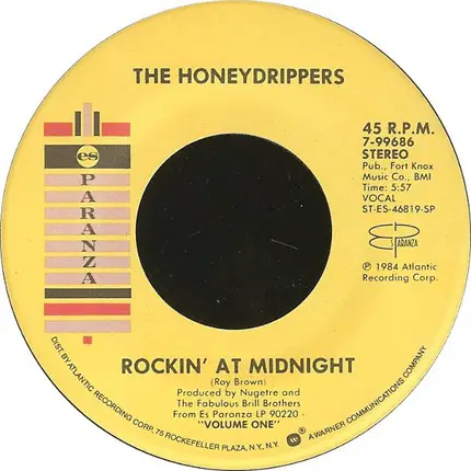 The Honeydrippers - Rockin' At Midnight
