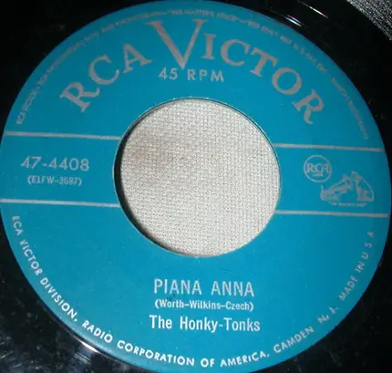 The Honky-Tonks - The Boom-Zing Song / Piana Anna