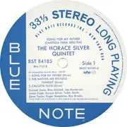 LP - The Horace Silver Quintet - Song For My Father (Cantiga Para Meu Pai) = ソング・フォー・マイ・ファーザー - incl. OBI and Insert
