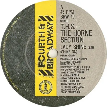 The Horne Section - Lady Shine