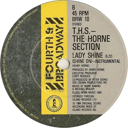 The Horne Section - Lady Shine