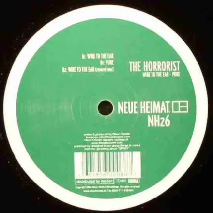 The Horrorist - Wire To The Ear / Pure