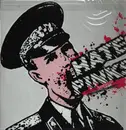 LP - The Hatepinks - Police Sandwich - Pink Black Splattered