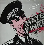 LP - The Hatepinks - Police Sandwich - Pink Black Splattered