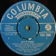 7inch Vinyl Single - The Hawaiian Hula Boys - Hi-Fi In Hawaii - EP