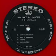 LP - The Hawaiians - Holiday In Hawaii - Red Translucent