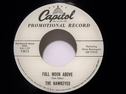 The Hawkeyes - Full Moon Above / I'll Be There