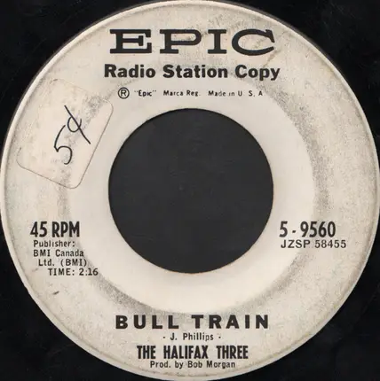 The Halifax Three - Bull Train