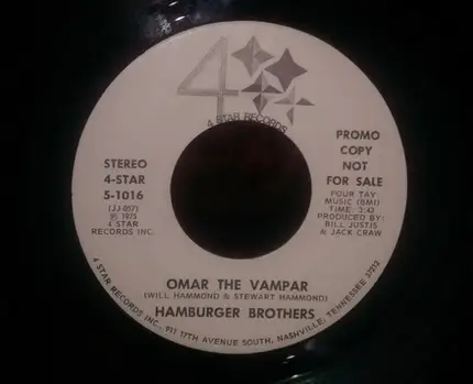 The Hamburger Brothers - Omar The Vampar