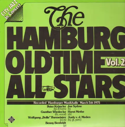 The Hamburg Oldtime All Stars - In Concert Vol. 2