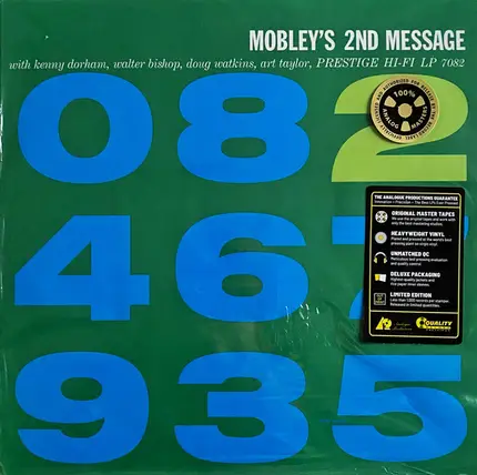 The Hank Mobley Quintet - Mobley's 2nd Message