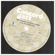 LP - The Hanna/Fontana Band - Live At Concord - + INSERT
