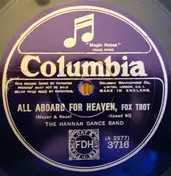 The Hannan Dance Band - All Aboard For Heaven / The Original Charleston