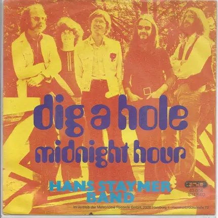 The Hans Staymer Band - Dig a Hole