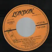 7inch Vinyl Single - The Happenings - Where Do I Go / Be In (Hare Krishna) / New Day Comin' - Original 1st Japanese