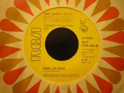 The Hardy Boys - Love And Let Love / Sink Or Swim