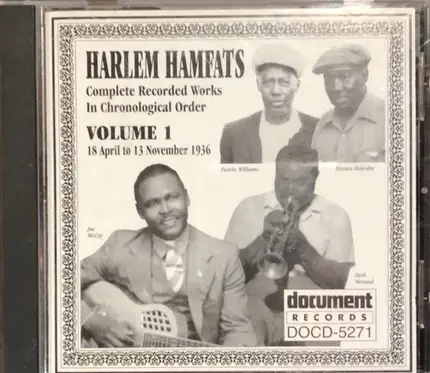 The Harlem Hamfats - Complete Recorded Works In Chronological Order Volume 1 (18 April To 13 November 1936)