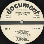 LP - The Harlem Hamfats - (1936-1939) - Mono