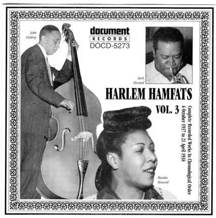 The Harlem Hamfats - Complete Recorded Works In Chronological Order Vol. 3 (6 October 1937 To 21 April 1938)