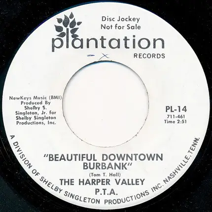 The Harper Valley PTA - Beautiful Downtown Burbank