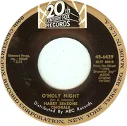 7inch Vinyl Single - The Harry Simeone Chorale - Little Drummer Boy / O'Holy Night