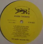 LP - The Harry Walker Trio - Golden Favorites - Mono