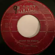 The Heartbeats - I Want To Know / Everybody's Somebody's Fool